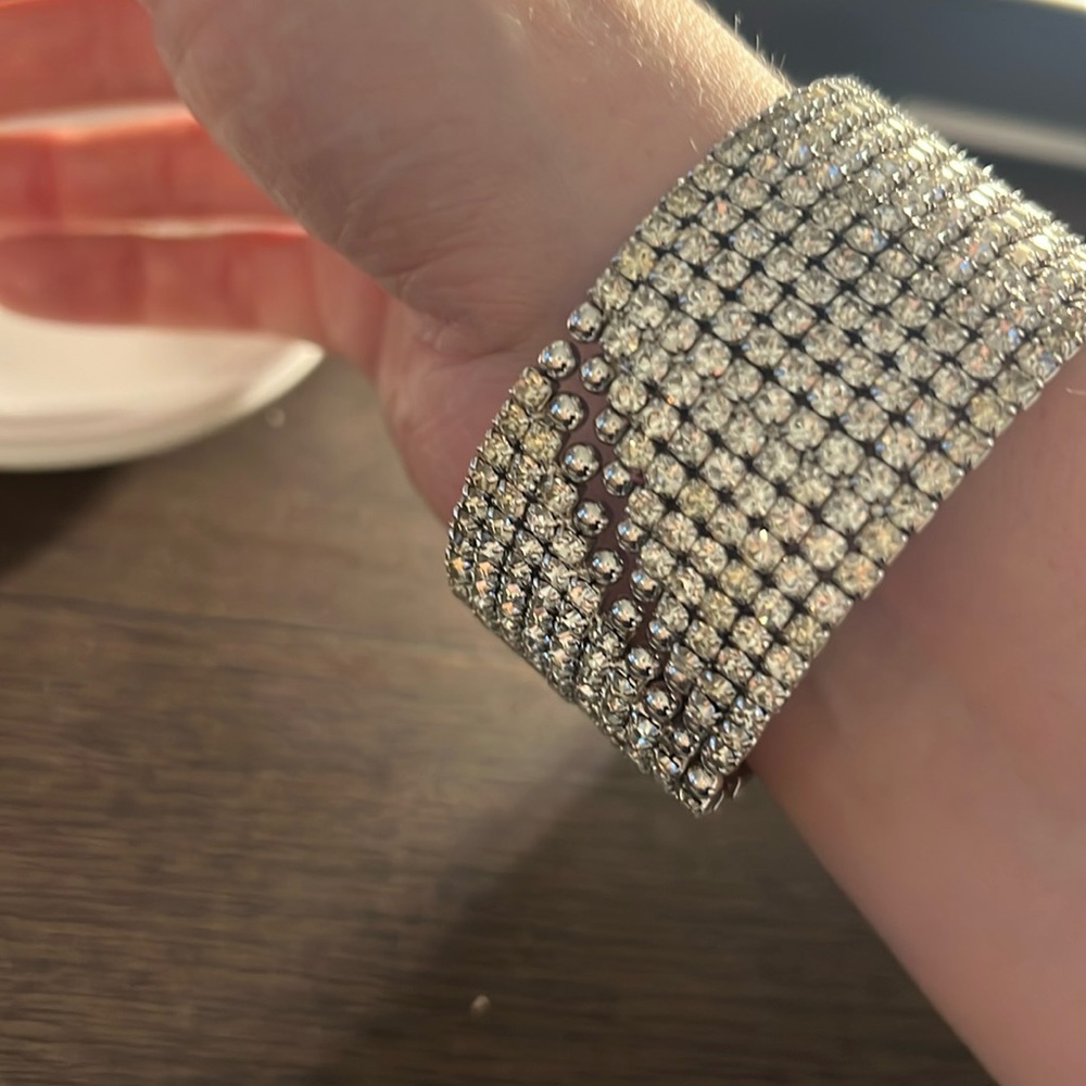 Swarovski Bangle Tennis Bracelet